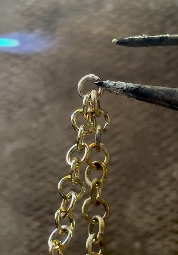 Florentine Handmade Chain - 18ct Solid Gold