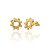 Casia Stud Earrings - 18ct Gold