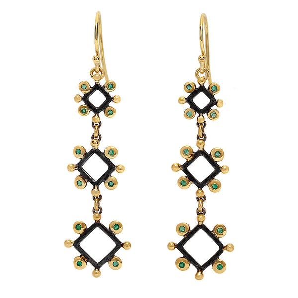 Simonetta Earrings - Emeralds - Simonetta's Jewels Reimagined