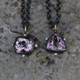 Daphne Pendant - Ametrine & Diamonds - Simonetta's Jewels Reimagined