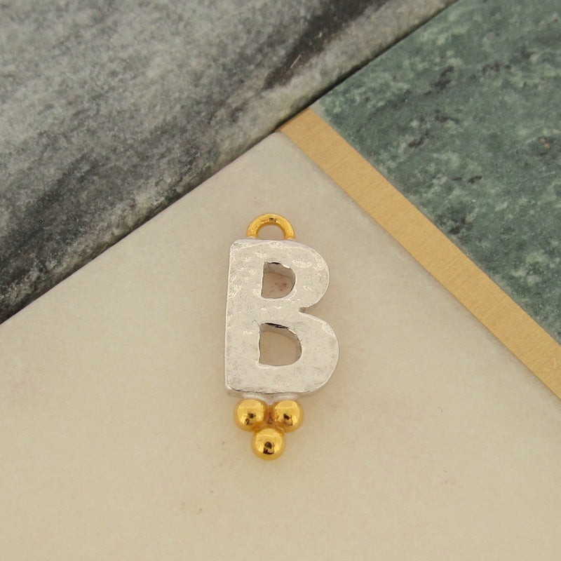 Trinity Letter Charm - B – Ana Verdun London