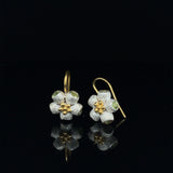 Mini Ophelia Drop Earrings - Peridot