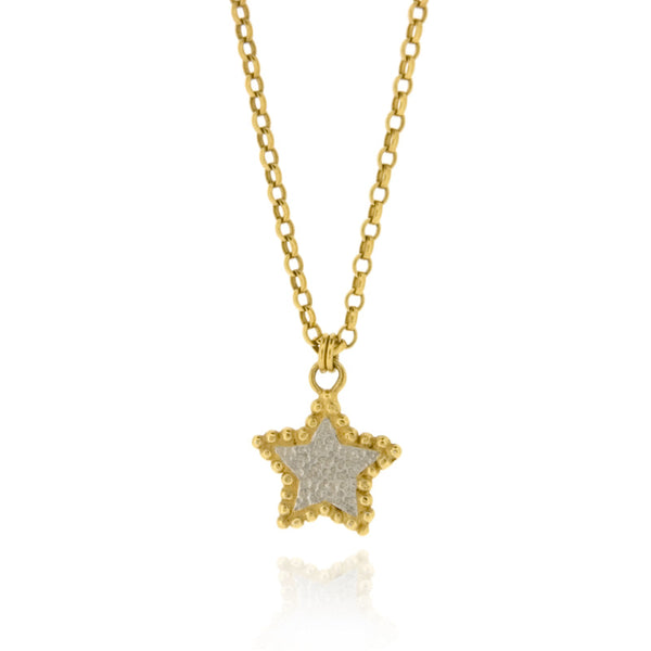Hespe Star Pendant - Gold