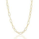 Oval Florentine Handmade Chain - 18ct Gold