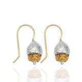 Sienna Earrings - 18ct White & Yellow Gold