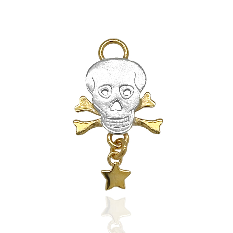 Calavera - Skull & Crossbones Charm