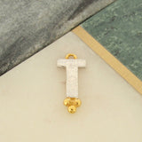 Trinity Letter Charm - T