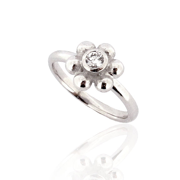 Grace Diamond Ring - White Gold