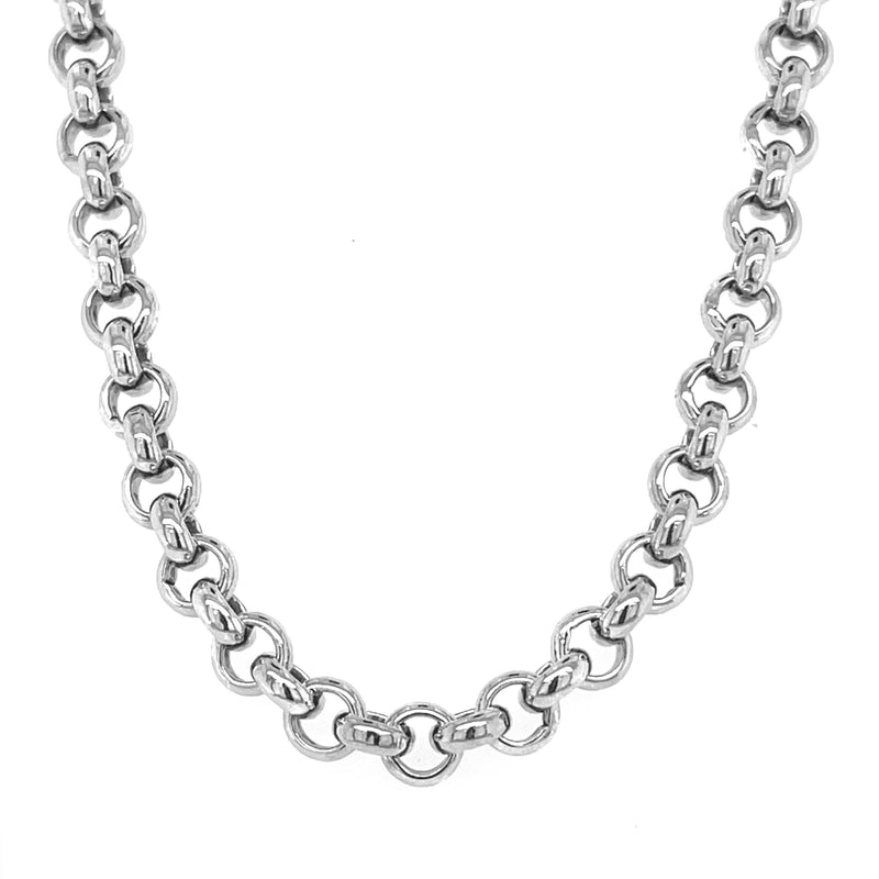 Chunky-Chic - Round Belcher (5.5mm)- Chain Necklace